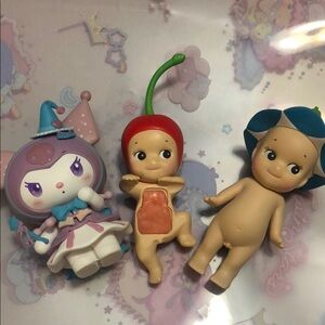 Authentic Sonny Angel and Kuromi Figures